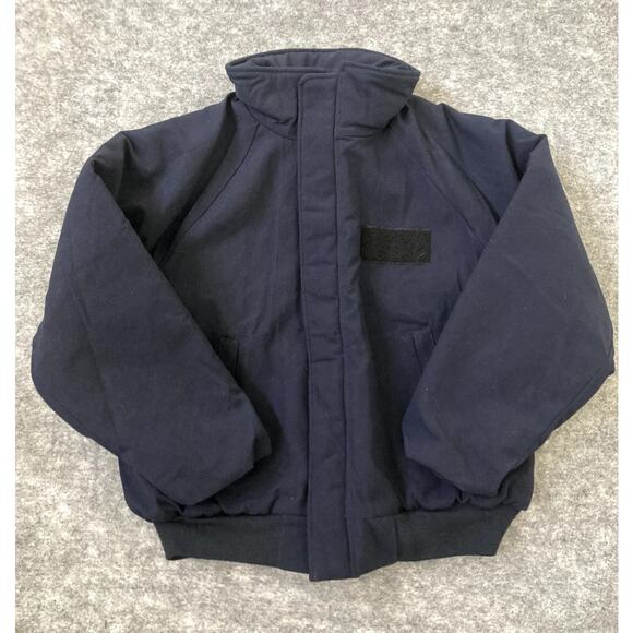 US Navy Cold Weather Deck Jacket Shipboard Flame Resistant Mens large Aramid - Picture 1 of 7